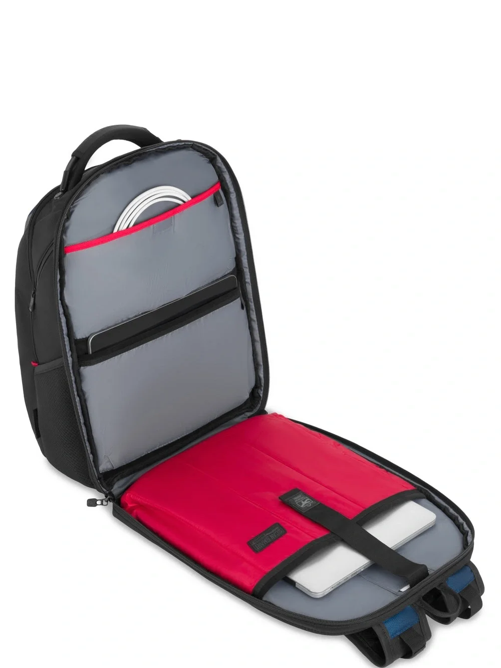 Wenger by Swiss Gear Ibex ScanSmart Laptop Backpack Black Gray Blue 17 Inch